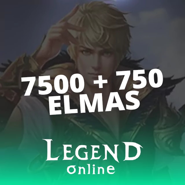 Legend Online 7500 + 750 Elmas