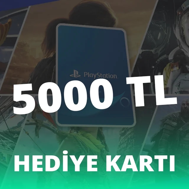 Playstation Store 5000 TL
