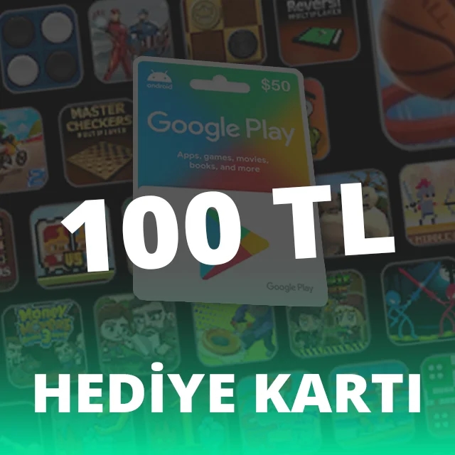 Google Play 100 TL