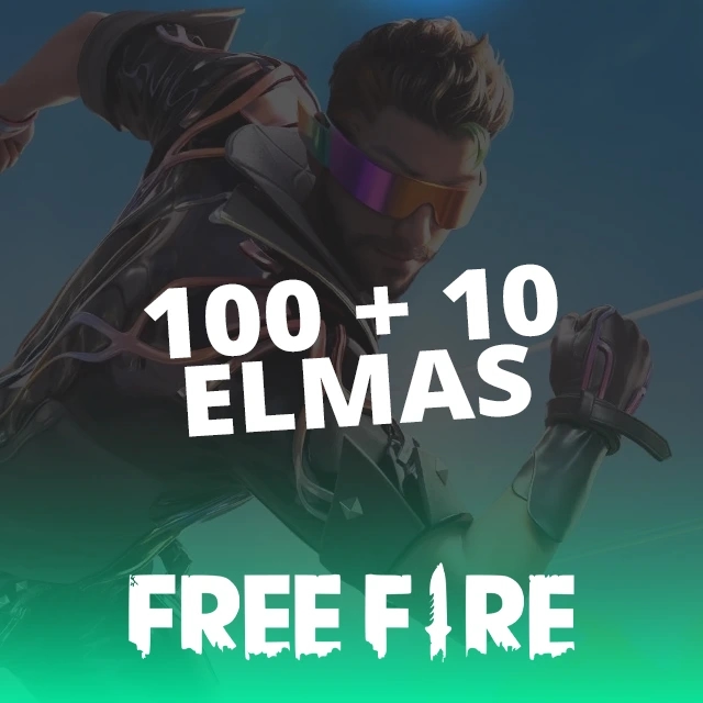 Free Fire 100+10 Elmas