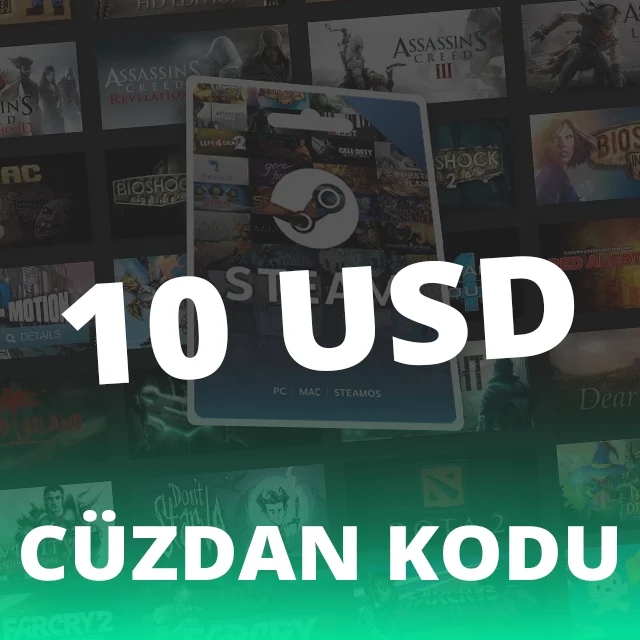 Steam 10 USD