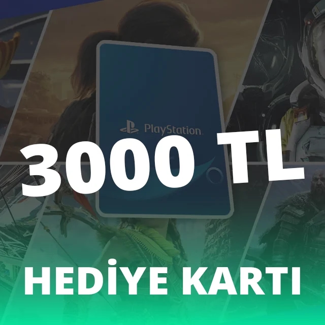 Playstation Store 3000 TL