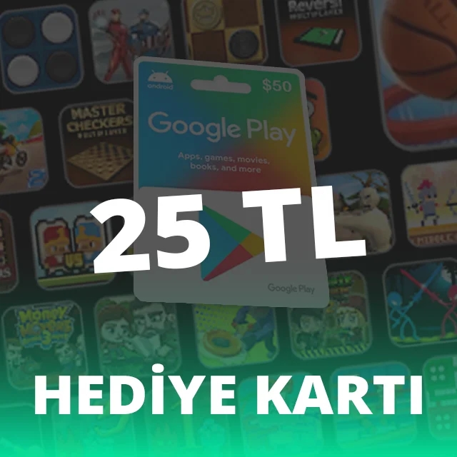 Google Play 25 TL