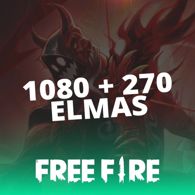 Free Fire 1080+270 Elmas