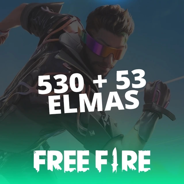 Free Fire 530+53 Elmas