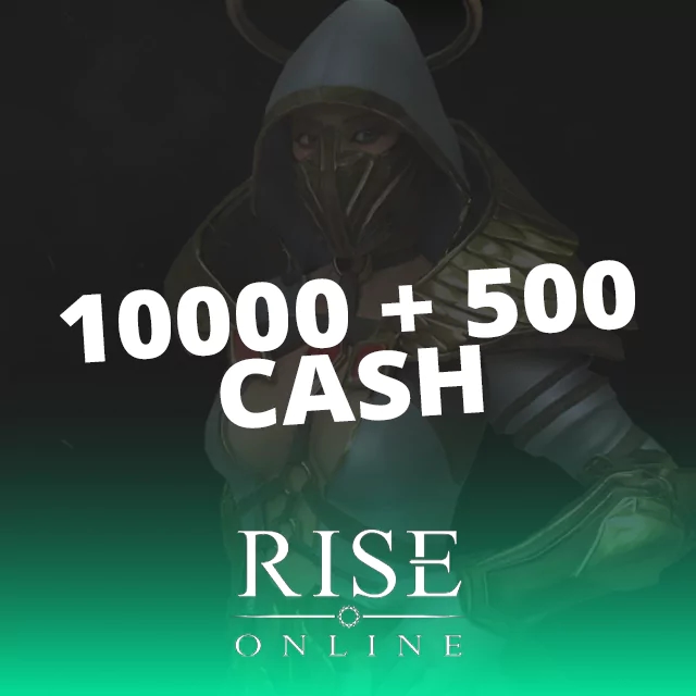Rise Online 10000 + 500 Cash
