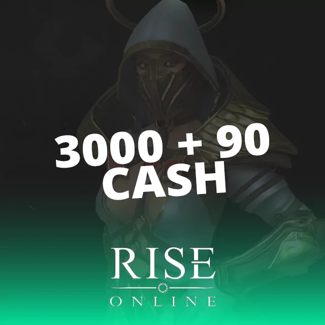 Rise Online 3000 + 90 Cash