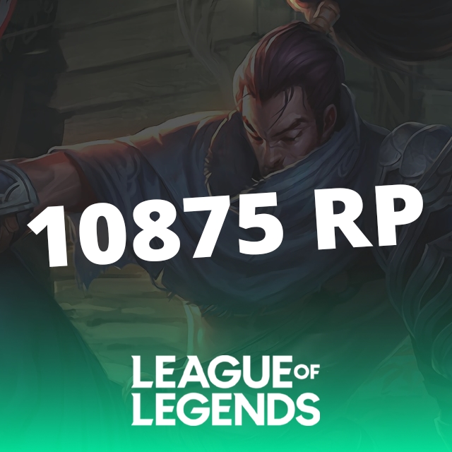 League of Legends 10875 RP