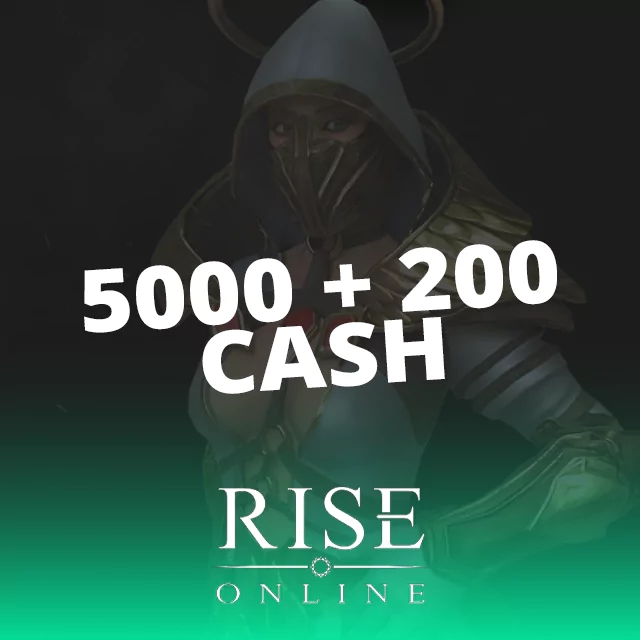Rise Online 5000 + 200 Cash