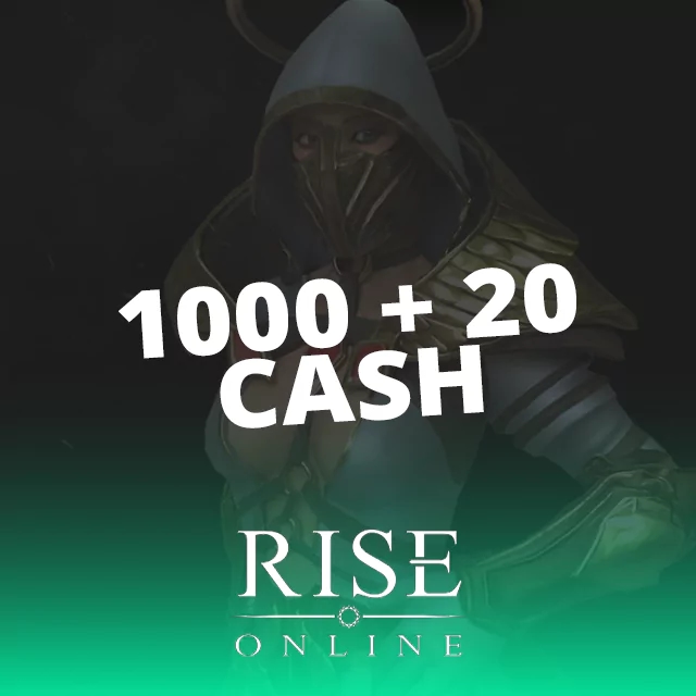 Rise Online 1000 + 20 Cash