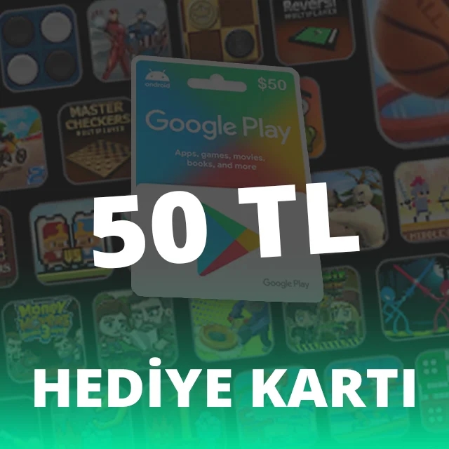 Google Play 50 TL