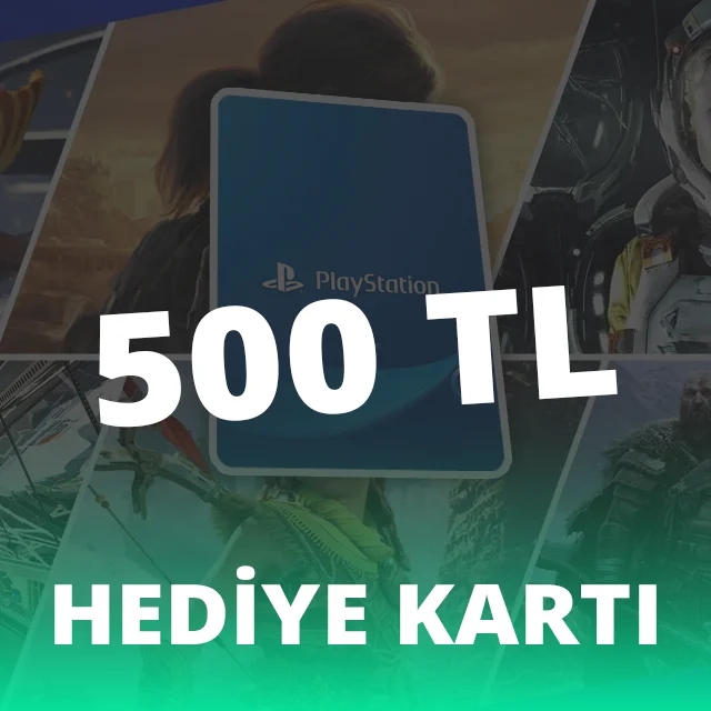 Playstation Store 500 TL